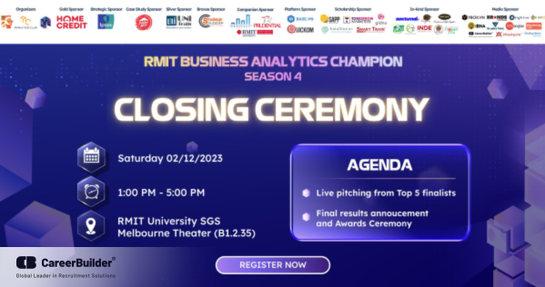 RMIT Business Analytics Champion mùa 4: Chính thức khép lại sau vòng chung kết Pitching Round