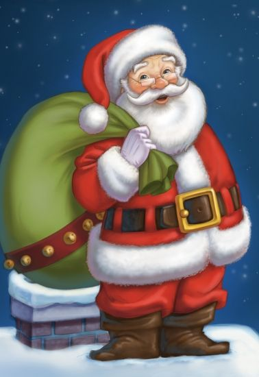 Ông già Noel cùng bao tải quà của mình