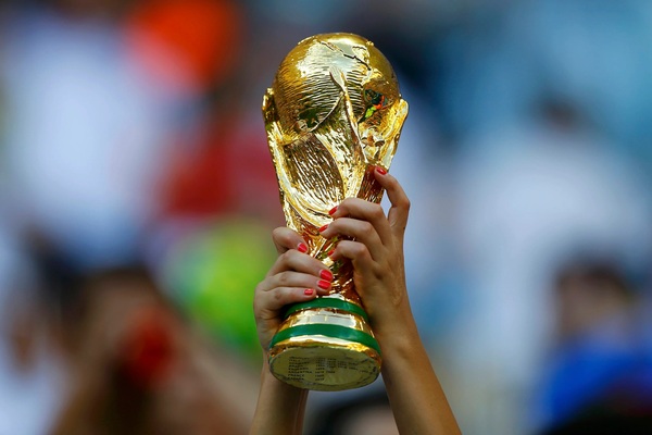 Cúp World Cup được làm bằng vàng (Nguồn: Internet)
