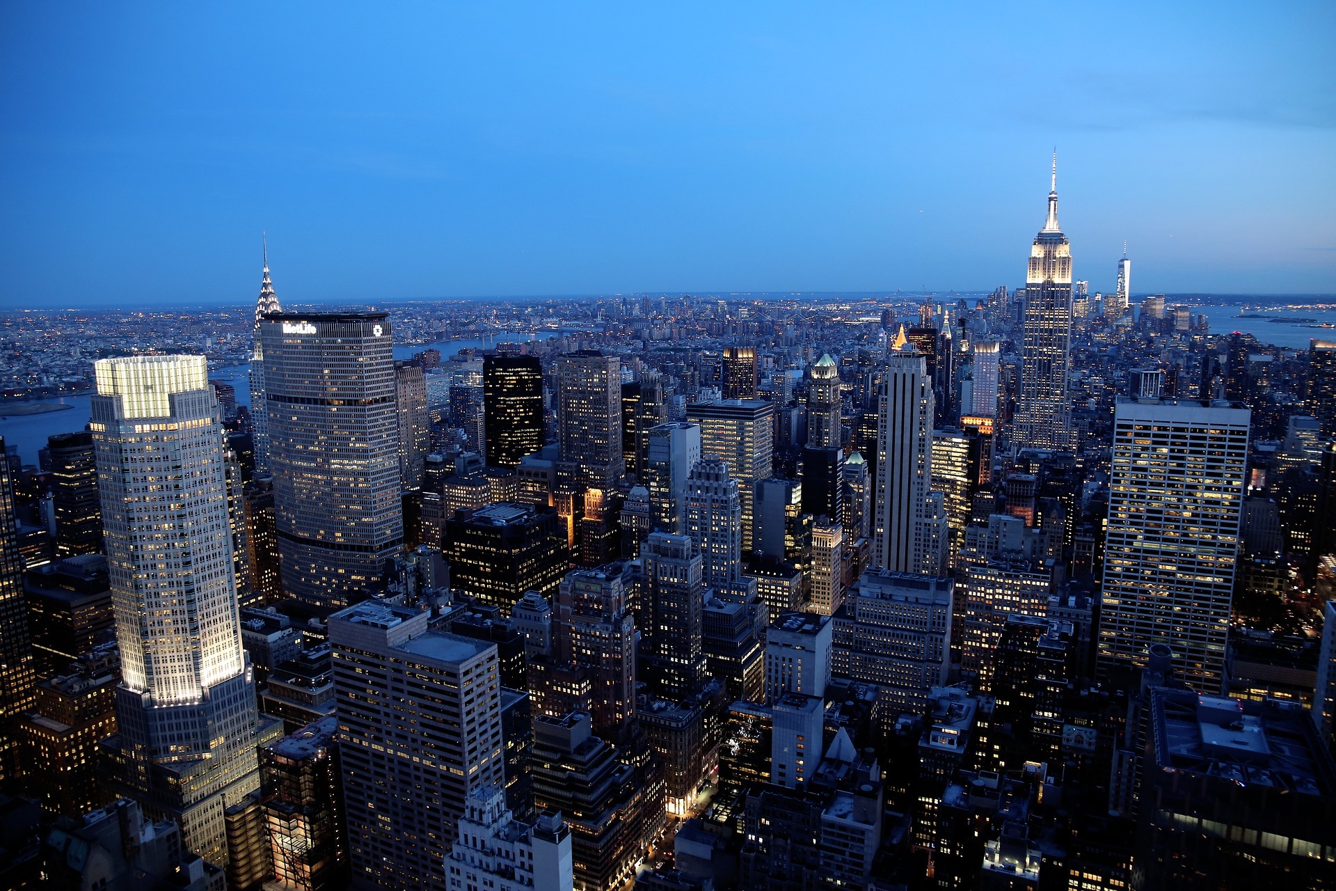 Manhattan - New York nơi bắt nguồn hình thành loại hình căn hộ duplex (Nguồn: Internet)