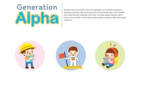 Gen Alpha thường là con của gen Y 
