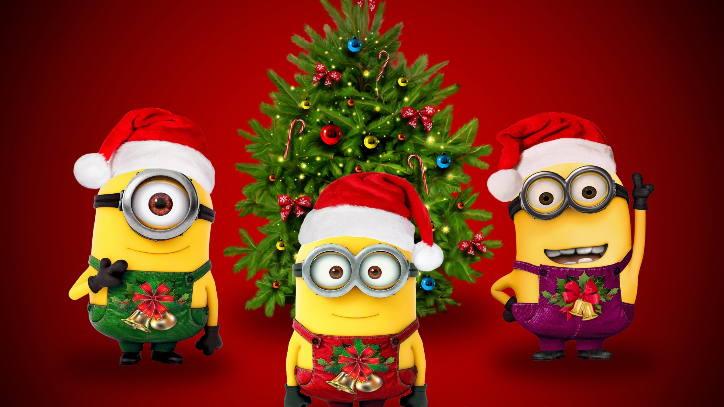 Ảnh Giáng Sinh minion cute nhất