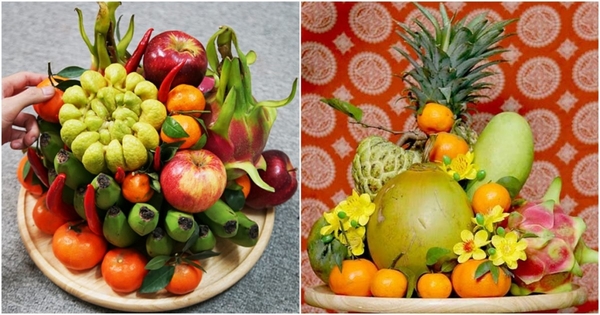 Nên bổ sung các loại trái cây có màu sắc nổi bật để khiến mâm ngũ quả thu hút hơn
