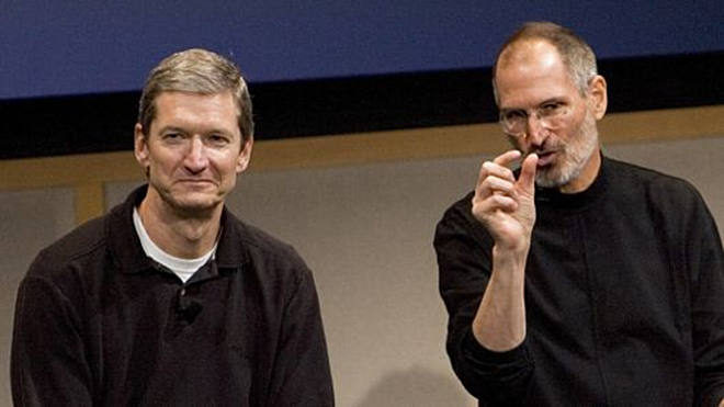 Tim Cook & Steve Jobs