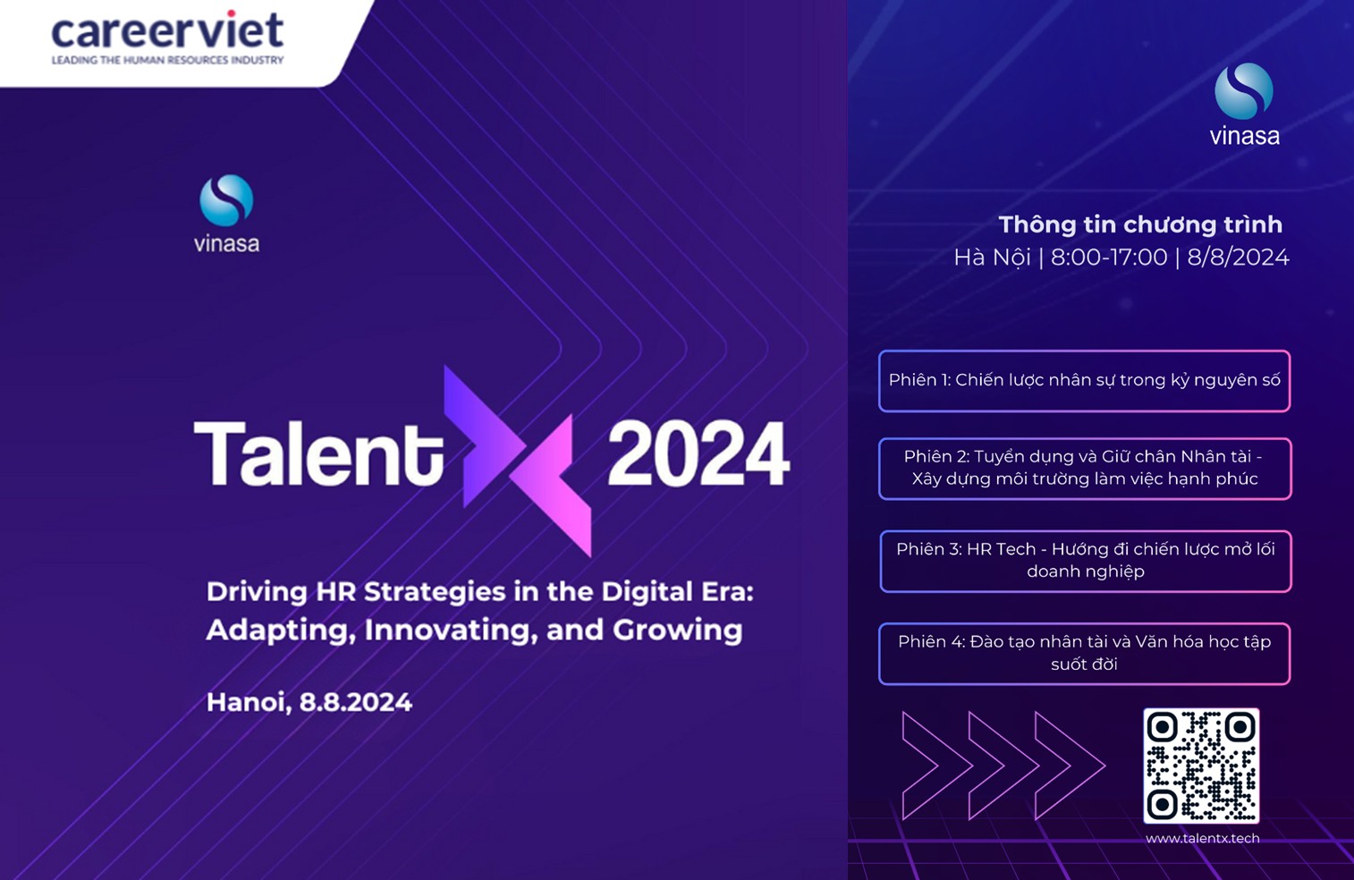 Những điểm nhấn không thể bỏ qua tại TalentX 2024 - Hội nghị Nhân sự & Công nghệ Nhân sự Việt Nam