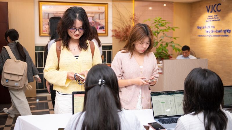 Chương trình thu hút nhiều sự quan tâm từ các bạn sinh viên