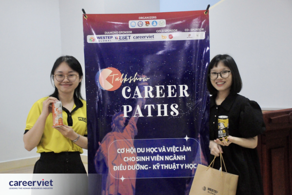 CareerViet đồng hành cùng Talkshow Career Paths mang đến cơ hội du học và việc làm cho sinh viên ngành Điều dưỡng - Kỹ thuật Y học