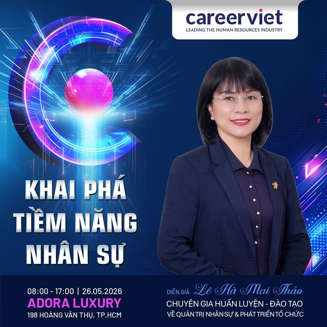 Diễn giả Lê Hà Mai Thảo