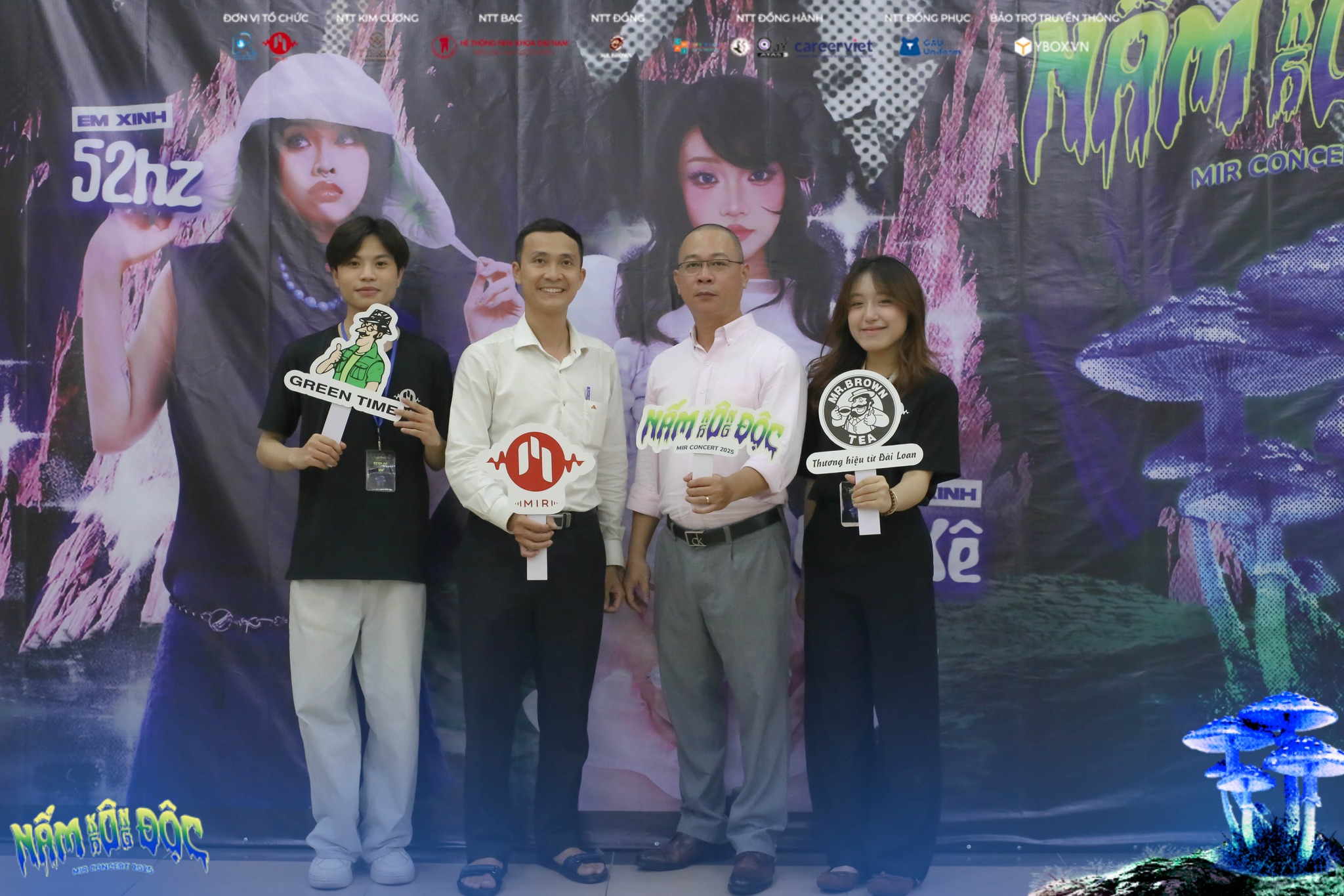 Đại diện CareerViet tham dự Concert 2025: “Nấm Không Độc”