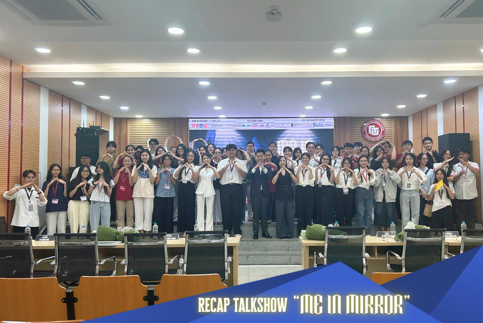 Tổng kết Talkshow “Me in mirror” giúp sinh viên định hướng vững vàng hơn trong việc học và nghề nghiệp tương lai