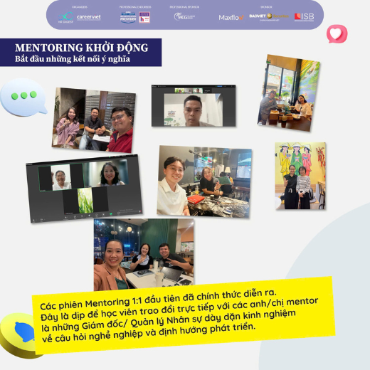 Hoạt động mentoring khởi đầu những kết nối ý nghĩa 
