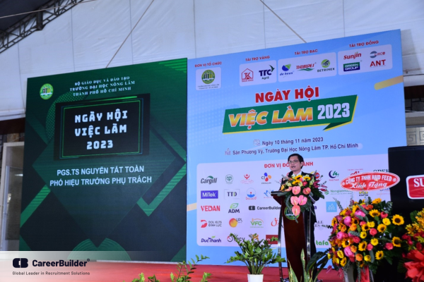 Ngày hội việc làm Đại học Nông Lâm 2023: Điểm đến lý tưởng cho sinh viên tìm việc