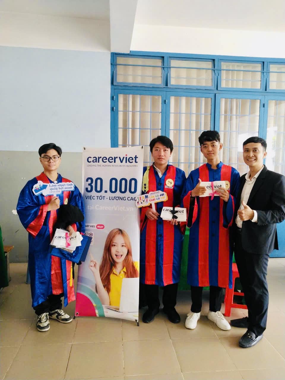 Tại buổi lễ,  CareerViet tham gia với vai trò đối tác thân thiết