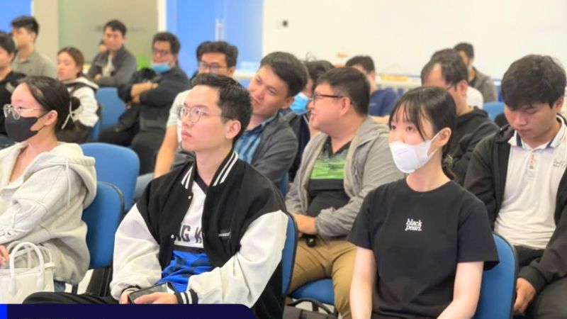 Buổi Workshop thu hút được nhiều sự quan tâm của các bạn sinh viên