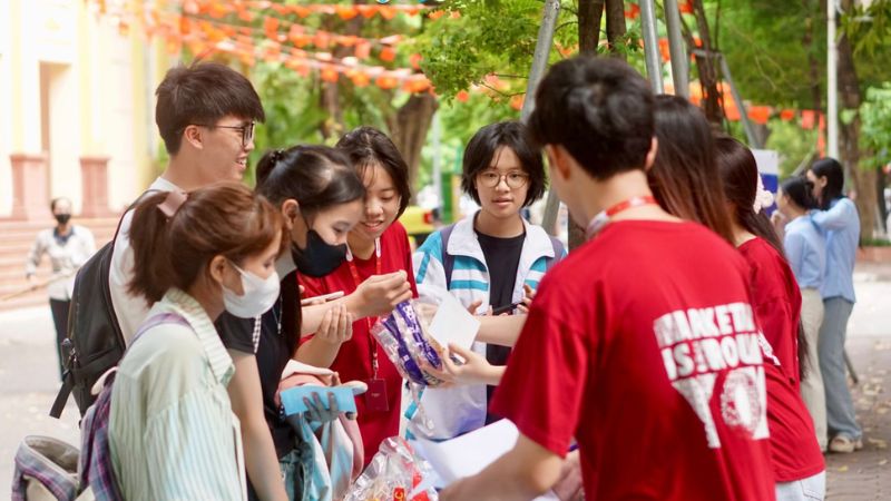 Chương trình thu hút nhiều sự quan tâm từ các bạn sinh viên