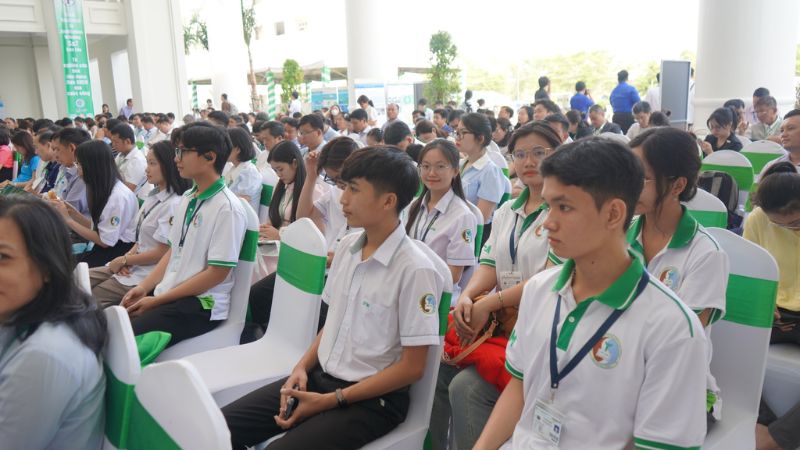 Chương trình thu hút nhiều sự quan tâm từ các bạn sinh viên