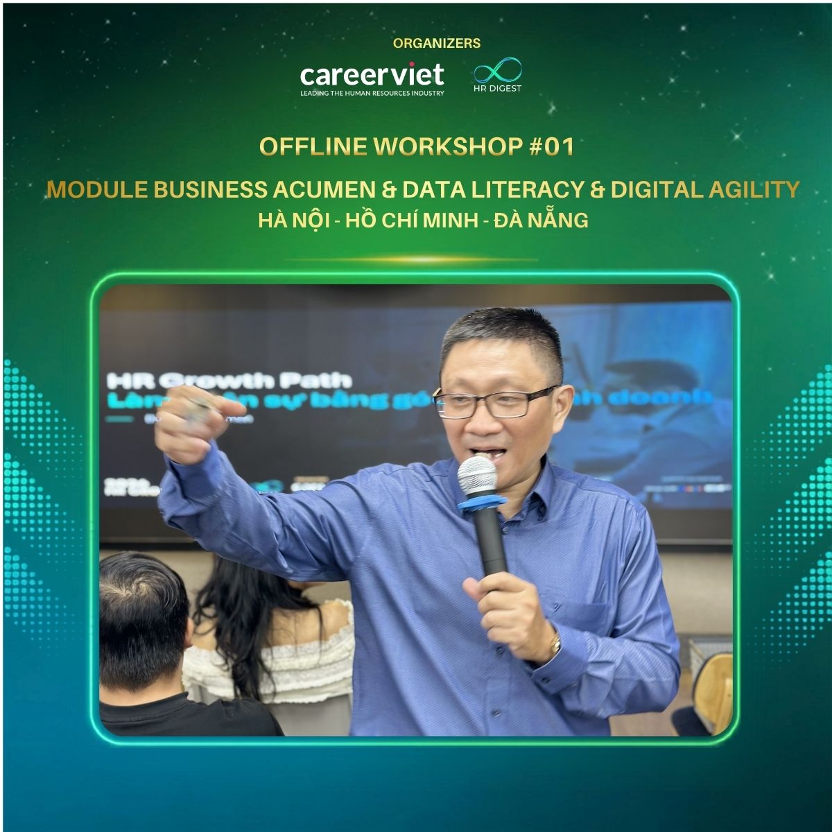 Diễn giả Nguyễn Minh Trung - Advisory Board tại HR Digest, Nguyên CHRO Tập đoàn Xây dựng Hòa Bình