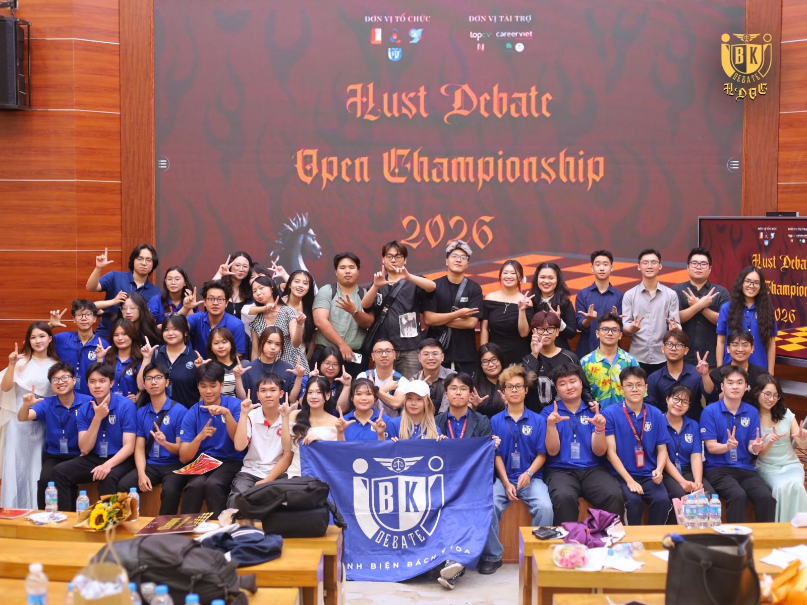BTC của HUST DEBATE OPEN CHAMPIONSHIP 2026. Nguồn: CLB Tranh Biện Bách Khoa