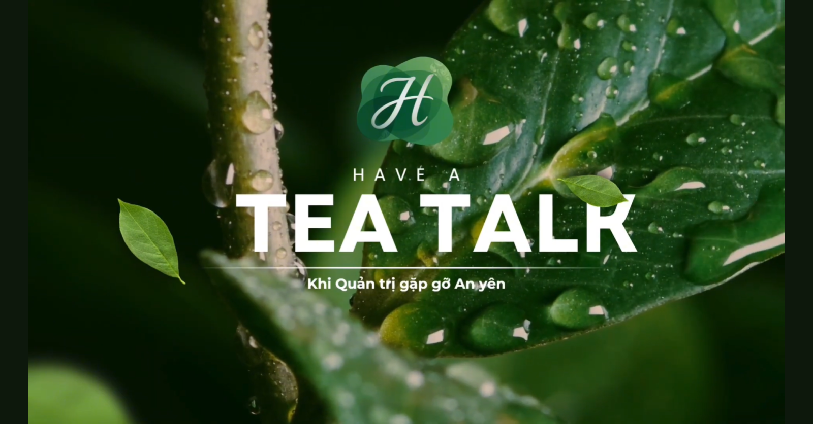 Have A Tea Talk – Chuỗi trò chuyện bàn về những ngã rẽ, lựa chọn và tâm sự của nhiều thế hệ từ Gen Z nhiệt huyết cho đến các cấp quản lý, lãnh đạo