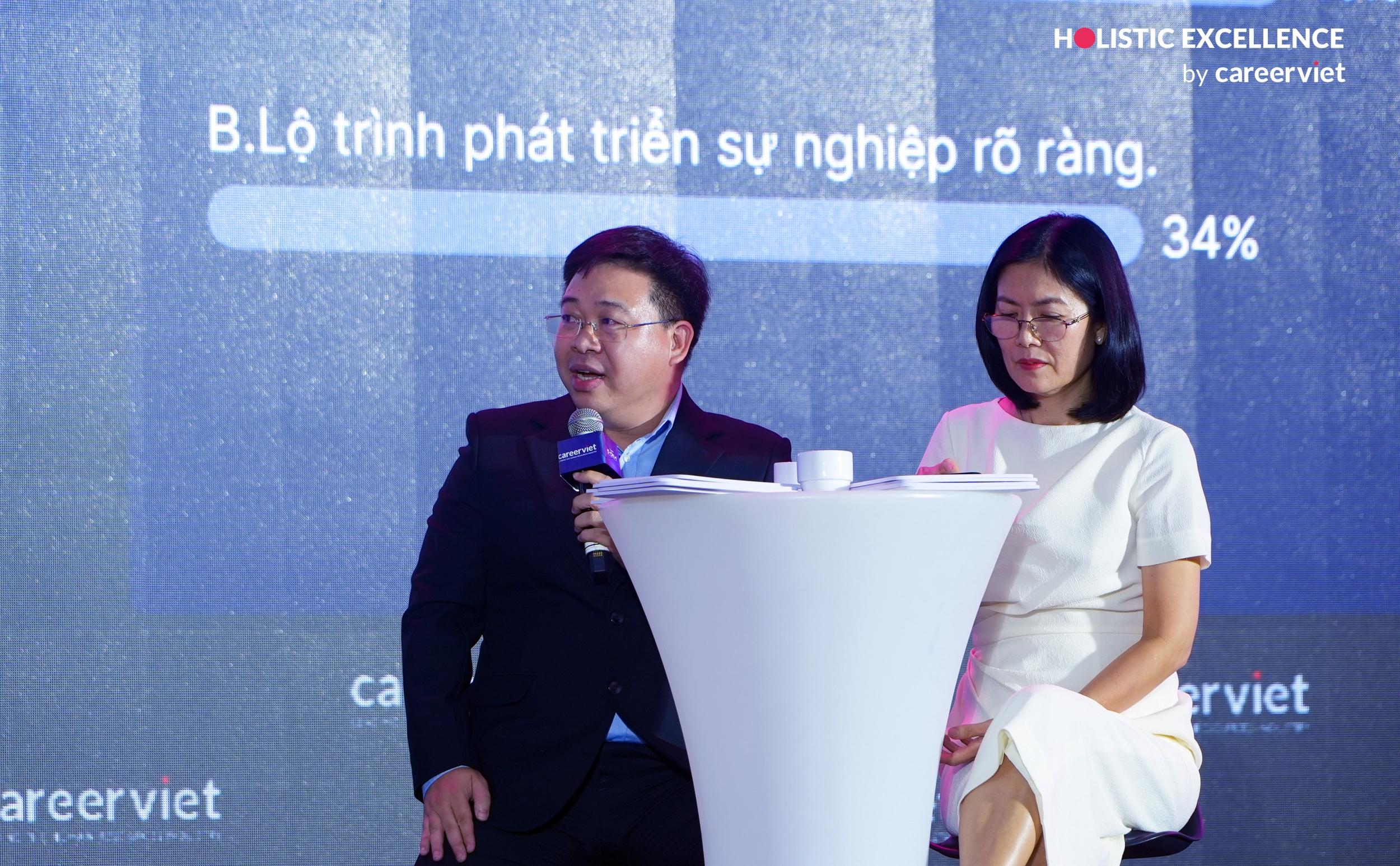 Ông Trần Phước Tuấn – Giám đốc Nhân sự Hadasa Holdings  chia sẻ trong phiên Đấu trường S-DNA