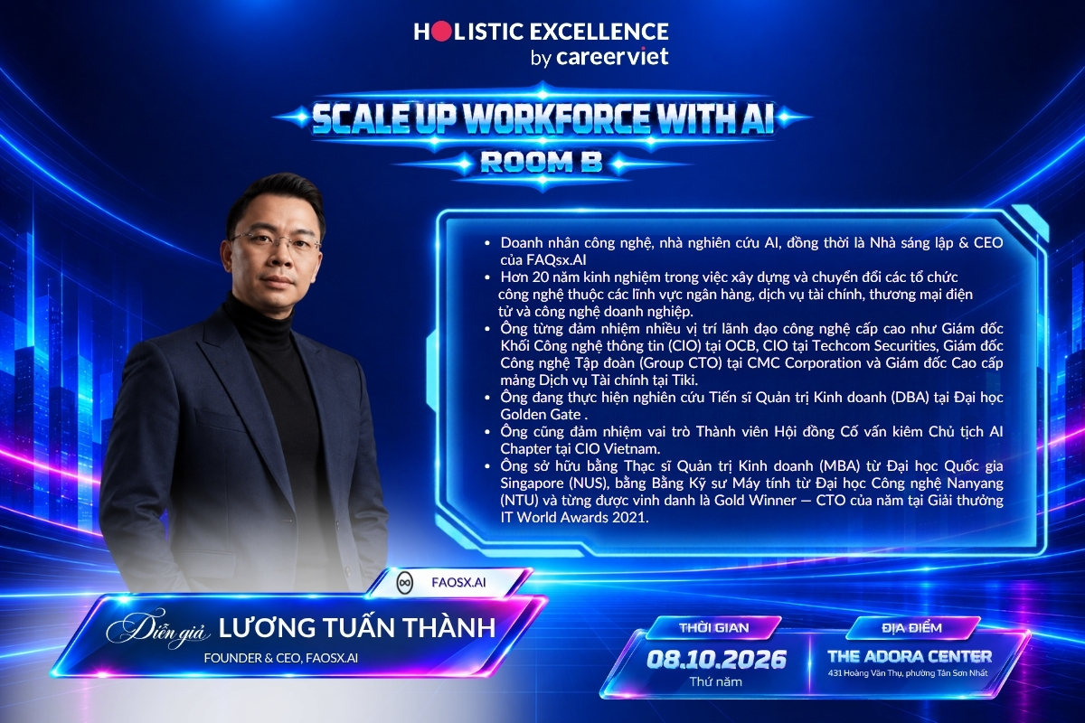 Ông Lương Tuấn Thành – Founder & CEO, FAOSX.AI