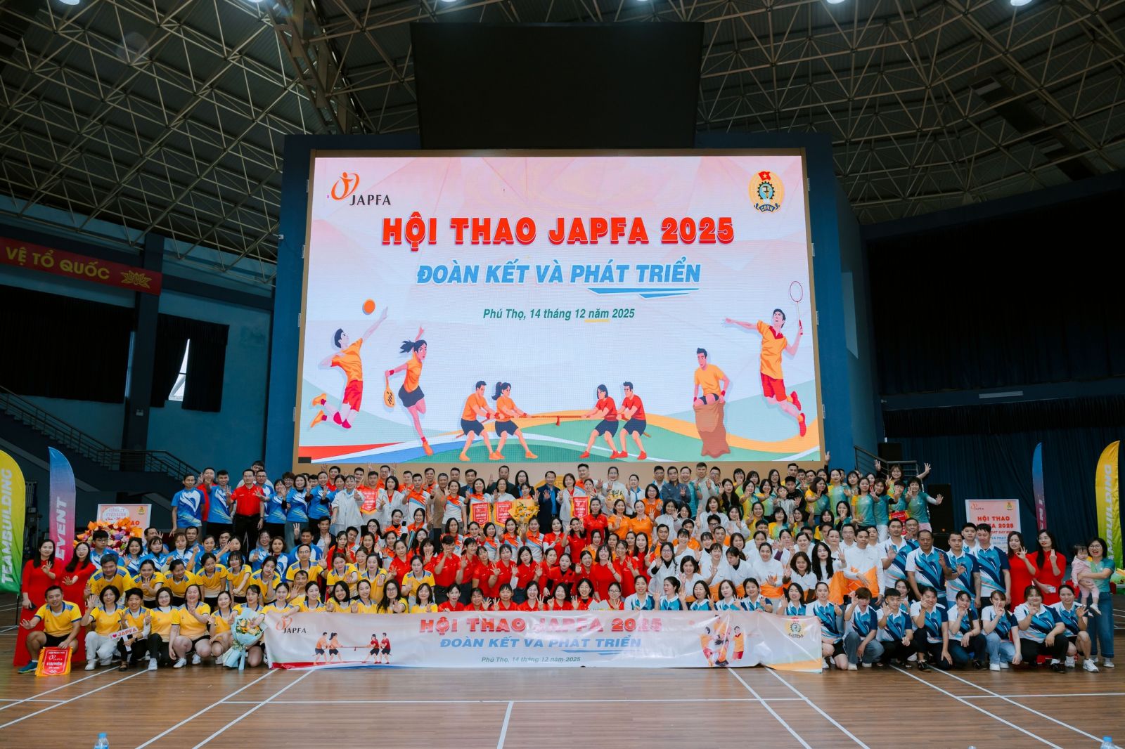 Những hoạt động thể thao sôi nổi hỗ trợ đời sống tinh thần của công nhân viên