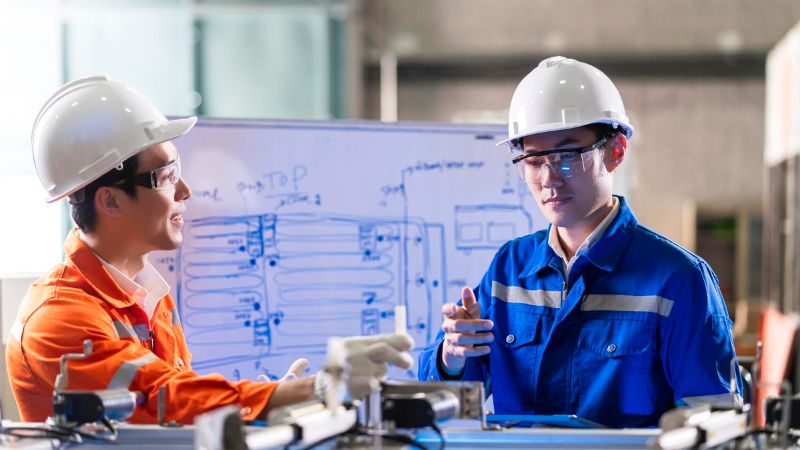 Kỹ sư cơ khí tham gia trực tiếp vào thiết kế, gia công và kiểm thử