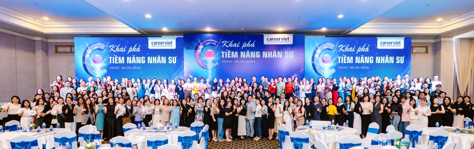 Sự kiện “Khai phá tiềm năng nhân sự” thu hút hơn 300 khách mời tham dự