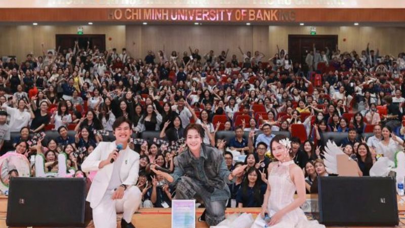 Chương trình thu hút được nhiều sự quan tâm của các bạn Tân sinh viên