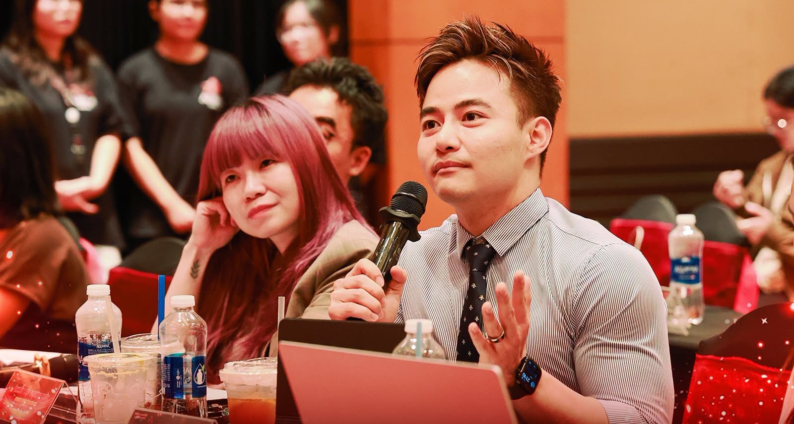 Ban giám khảo cuộc thi. Nguồn: Creatio - CLB Marketing FTU HCMC