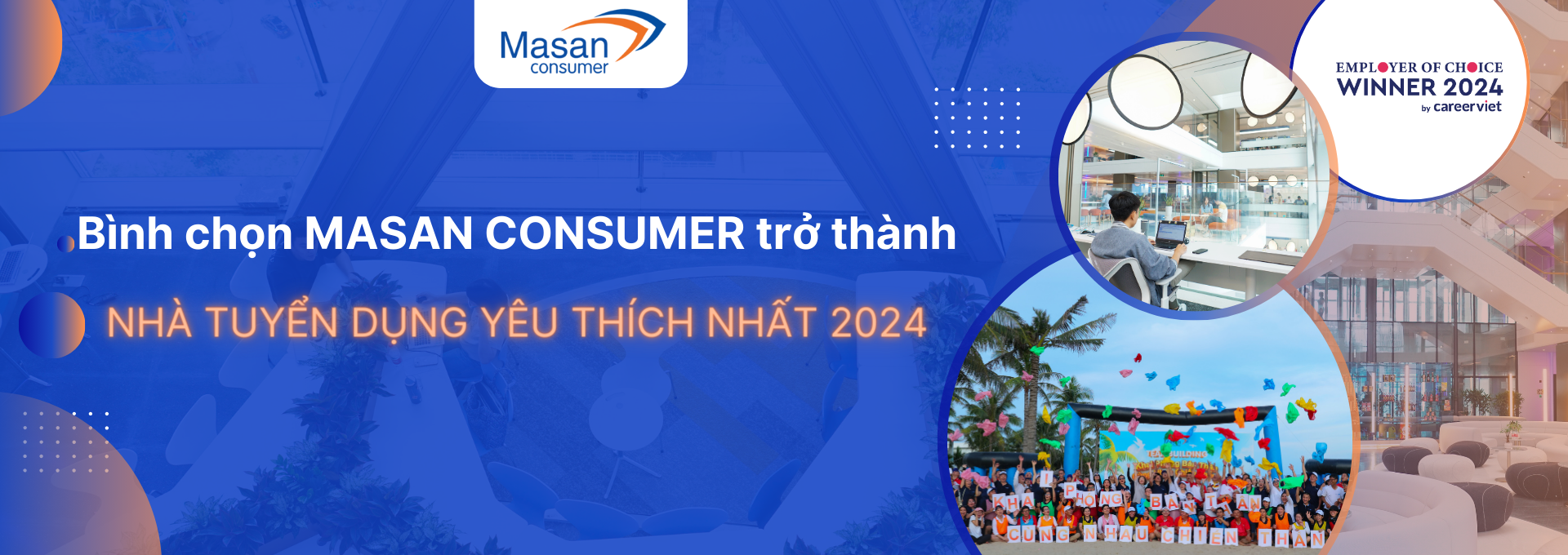 Bình chọn cho Masan Consumer trở thành Nhà tuyển dụng yêu thích 2024