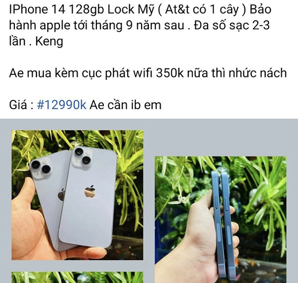 Mẫu iPhone 14 giá rẻ hơn cả iPhone 13 nhưng nên cân nhắc khi mua tại Việt Nam