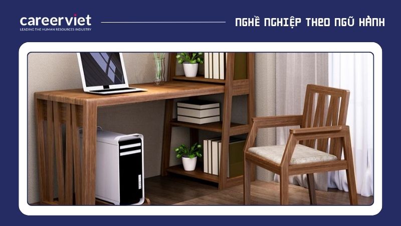 Sắc nâu, vàng nhạt hay cam đất không chỉ tạo sự hài hòa mà còn giúp người mệnh Thổ giảm stress trong công việc.