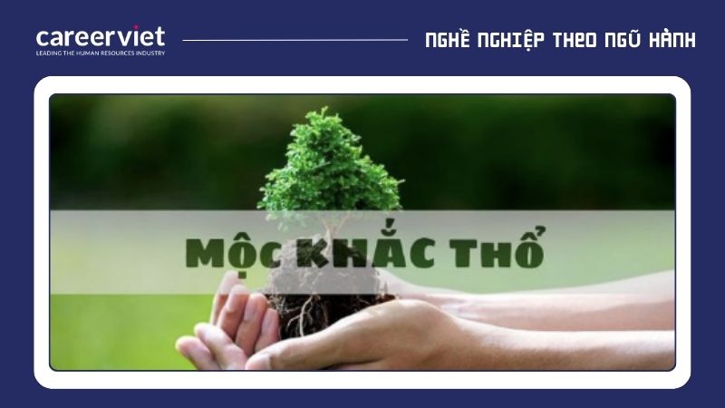 Mệnh Thổ khắc mệnh Mộc do cây cối (Mộc) hút chất dinh dưỡng từ đất (Thổ) để sinh trưởng, khiến đất trở nên suy yếu, cằn cỗi.