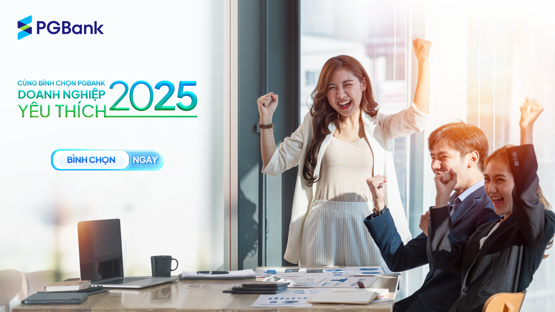 Bình chọn PGBank trở thành Doanh nghiệp yêu thích 2025 