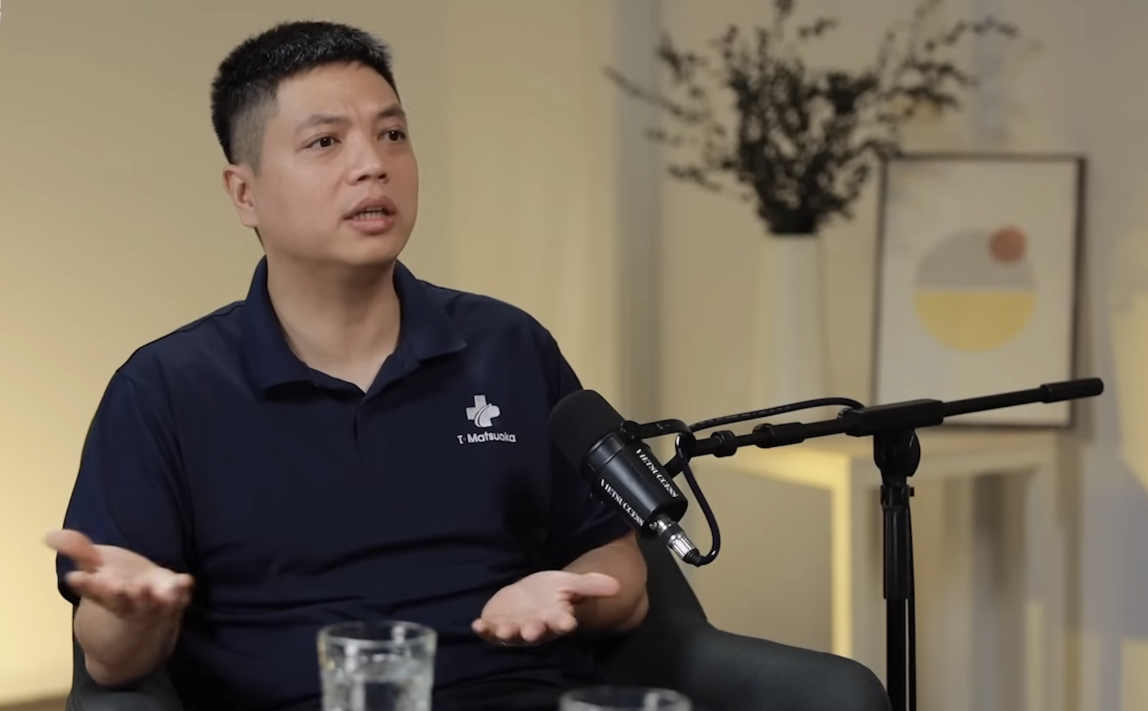 Ông Huy Tuấn - CEO NURA Việt Nam nhấn mạnh tầm quan trọng của việc tầm soát sức khỏe định kỳ