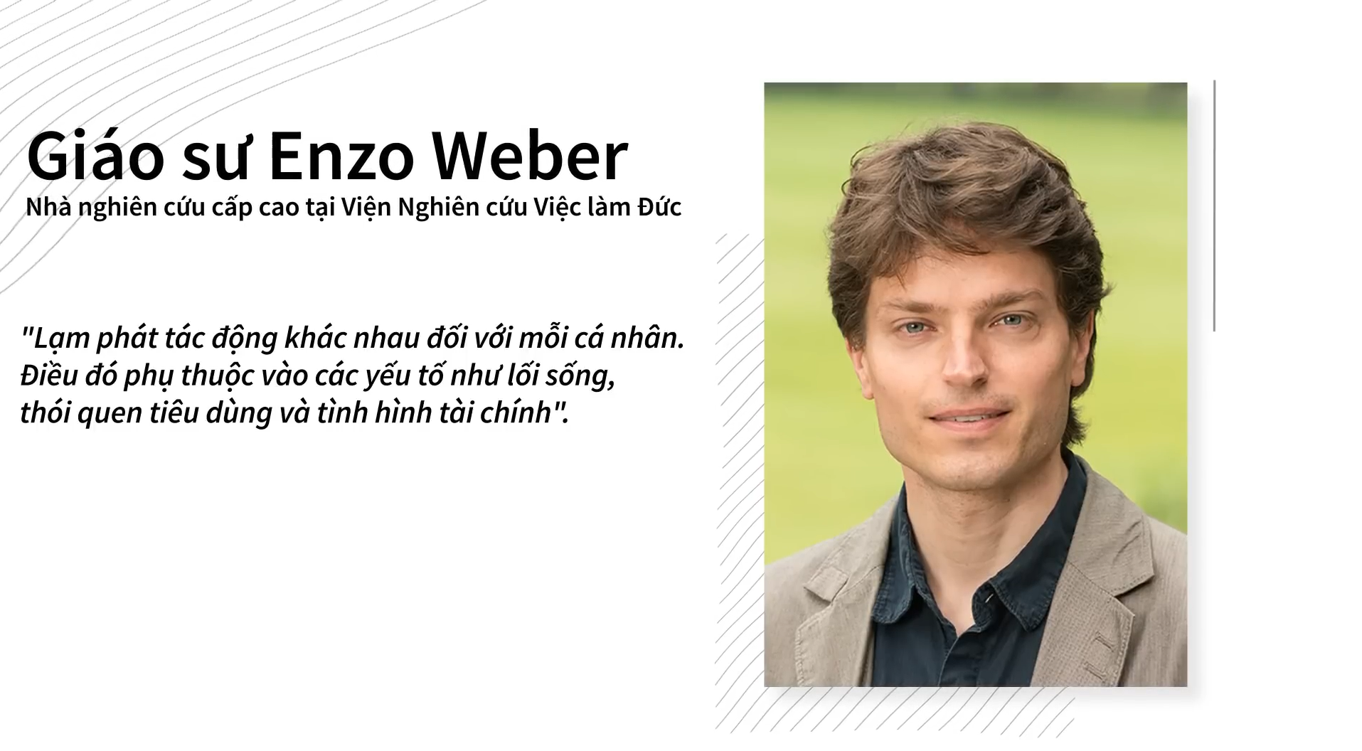 Góc nhìn từ chuyên gia GS. Enzo Weber