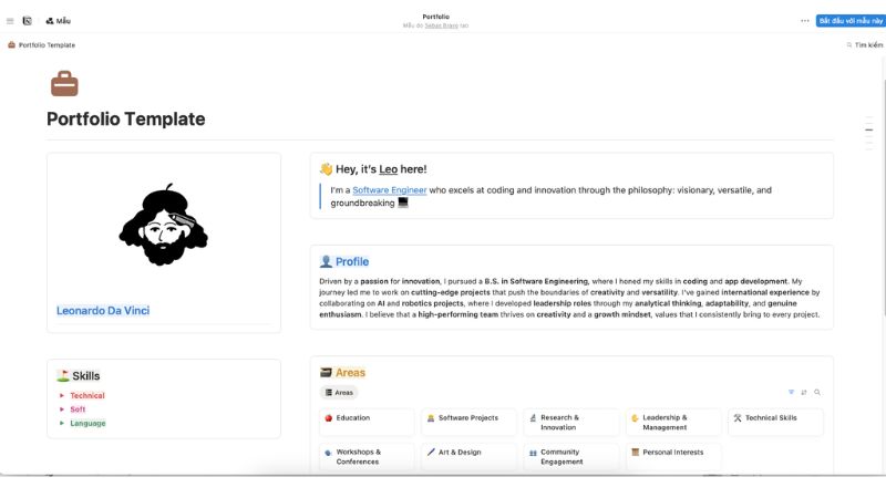 Portfolio Template (Sebas Bravo)