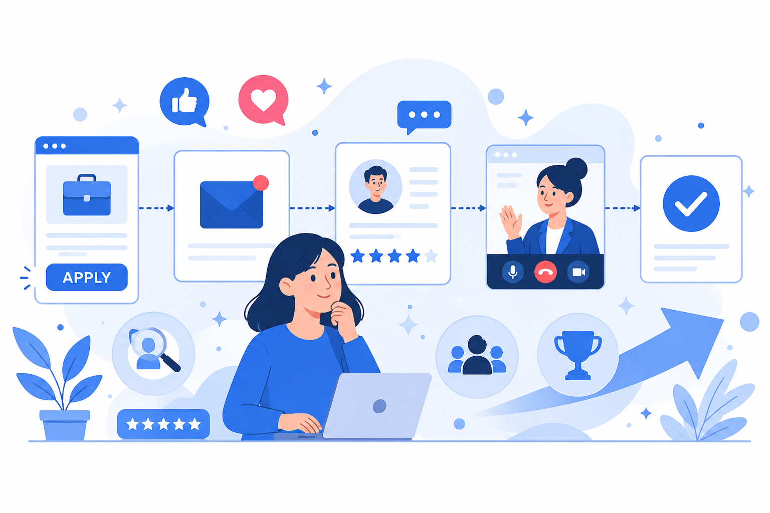 Đã có thời điểm, trải nghiệm ứng viên thực sự mang một ý nghĩa nhất định. Nguồn: Internet