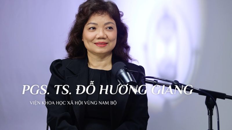 PGS.TS. Đỗ Hương Giang - hiện công tác tại Viện Khoa học Xã hội vùng Nam Bộ (SISS) (Nguồn: Vietsuccess)