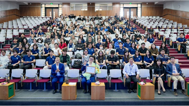 Chương trình Workshop thu hút nhiều sự quan tâm của sinh viên.