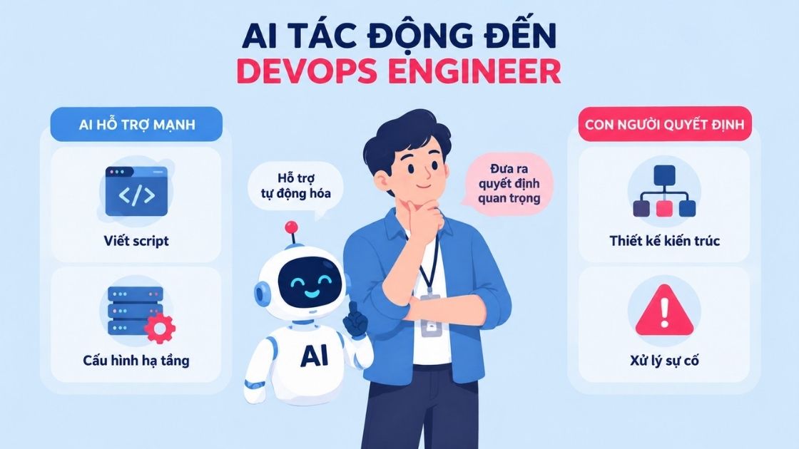 AI tác động đến công việc của DevOps Engineer hiện nay
