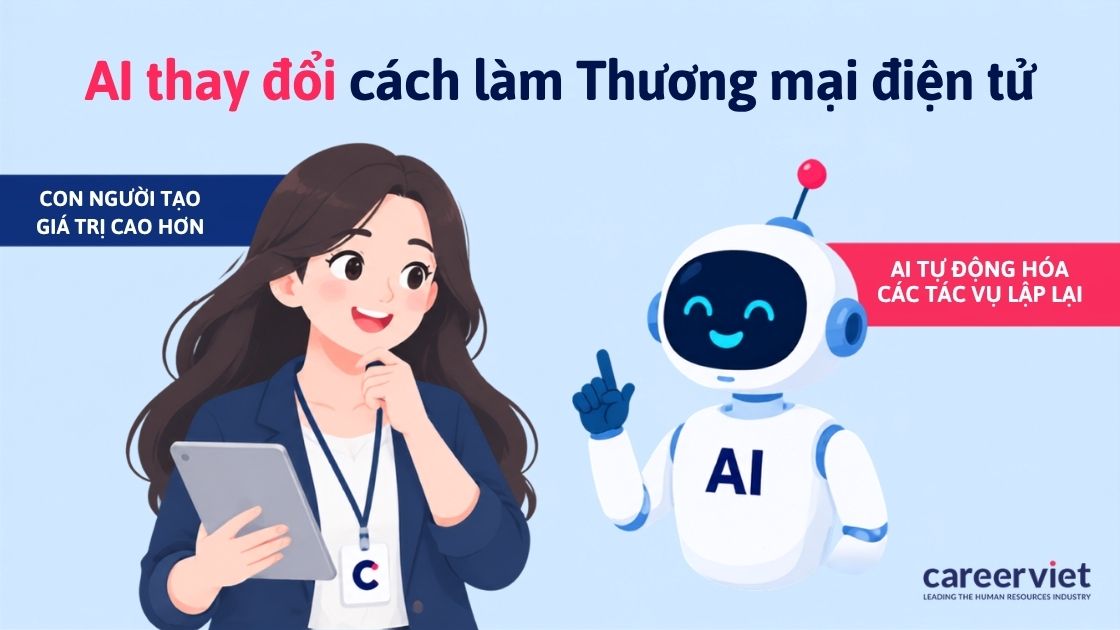 AI làm dịch chuyển tỷ trọng công việc giữa các mảng