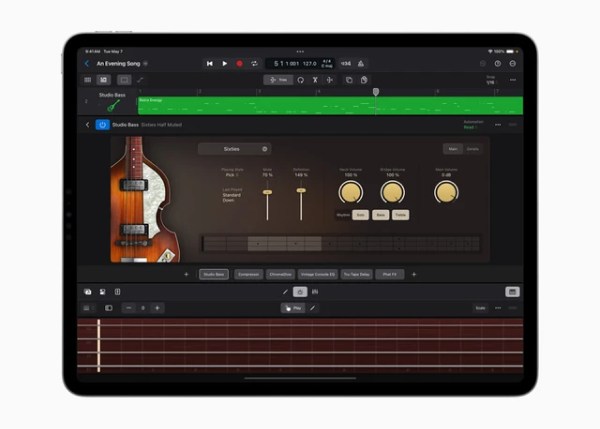 Apple cập nhật ứng dụng làm nhạc bằng AI