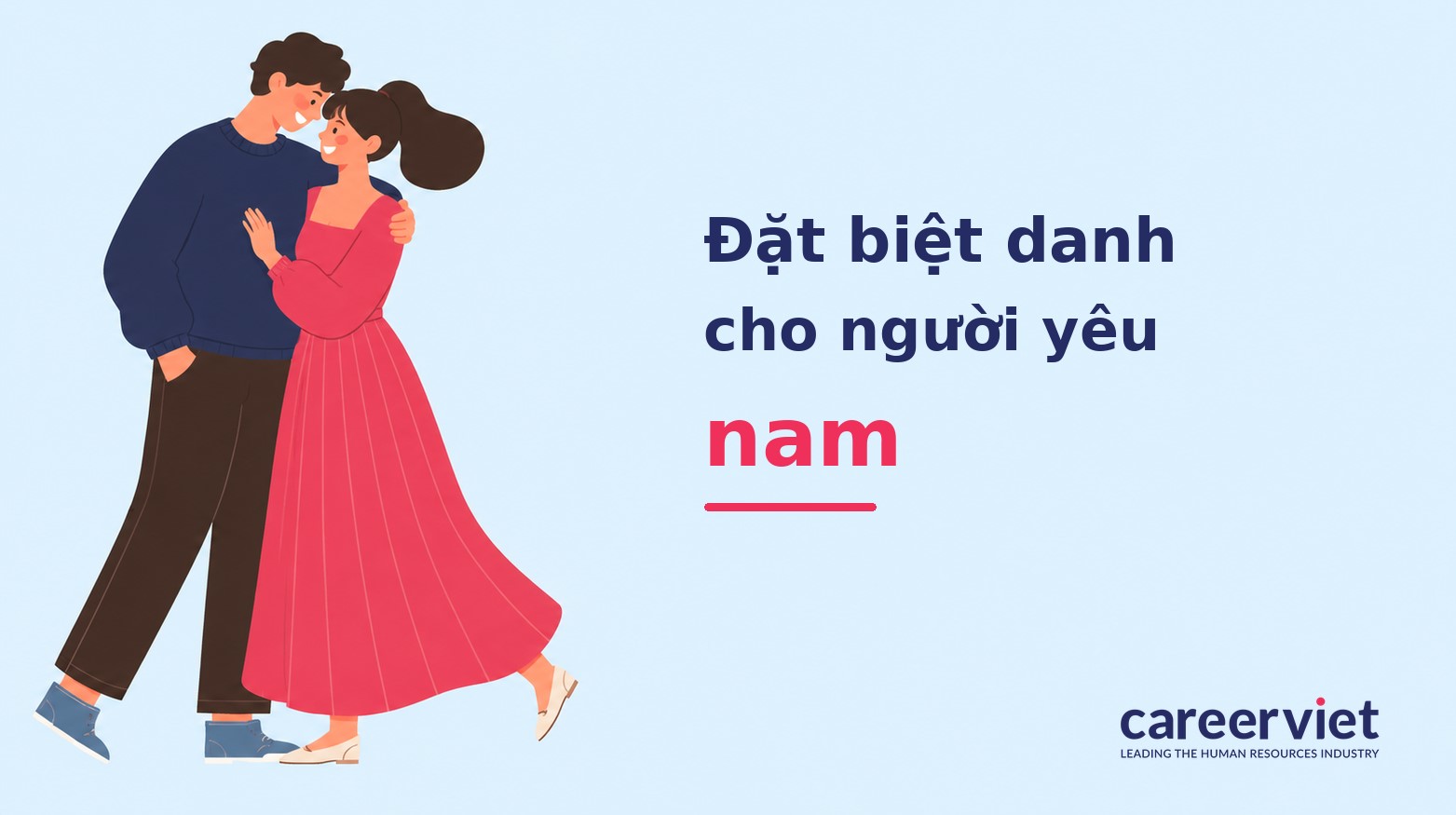 Đặt biệt danh cho người yêu nam
