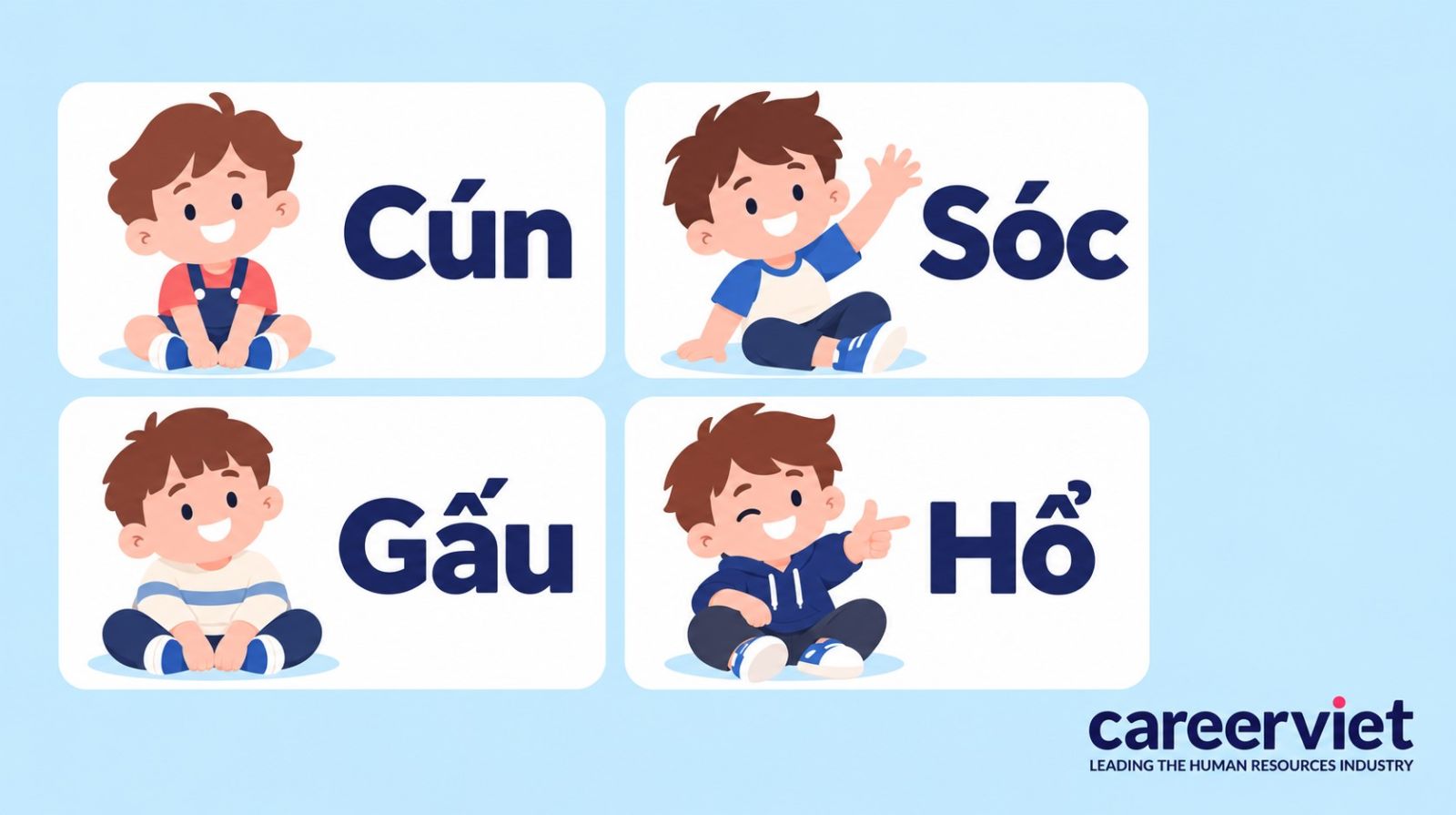  biệt danh hay cho con trai theo các loài động vật