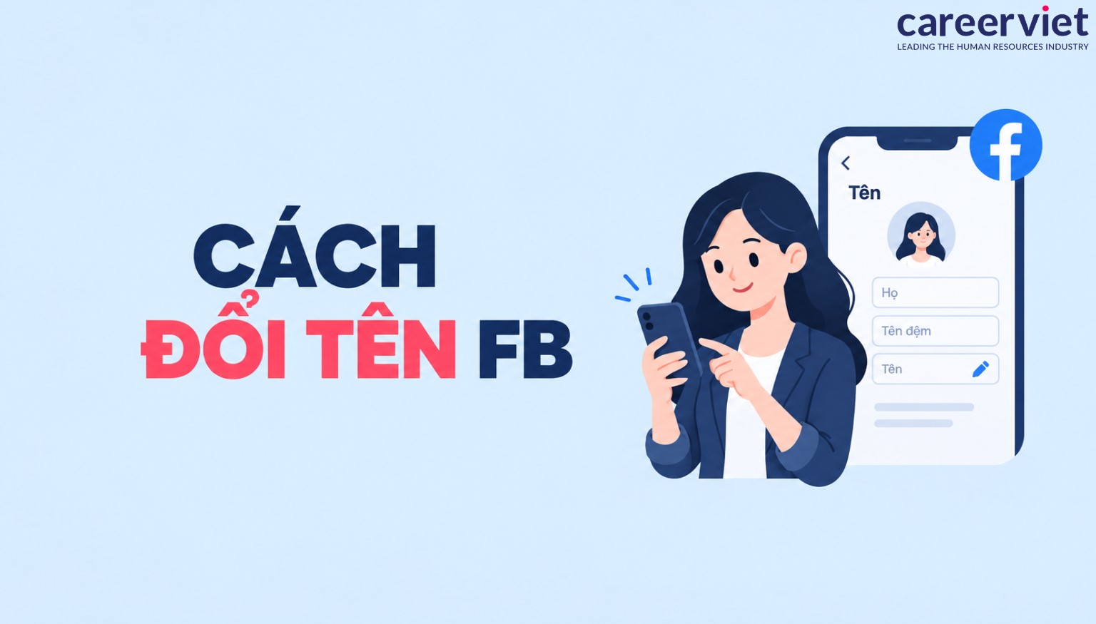 Các cách đổi tên Facebook đơn giản
