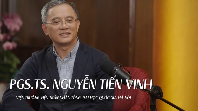 PGS.TS.Nguyễn Tiến Vinh chia sẻ: Làm sao để dung hòa giữa đổi mới sáng tạo và bản sắc riêng, đó là sức mạnh giúp chúng ta lấy chữ Hòa để vượt qua mọi biến động. (Nguồn: Vietsuccess)