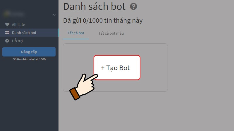 Hướng dẫn cách tạo chatbot nhanh