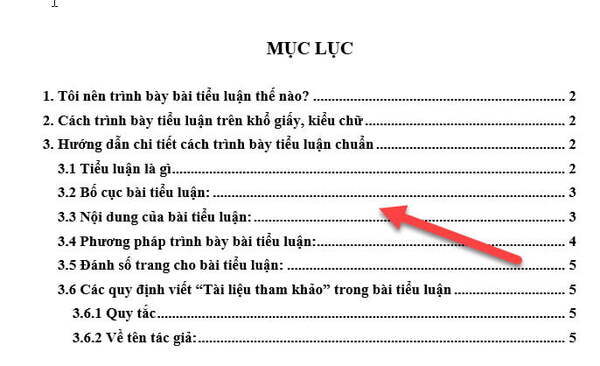 Tạo mục lục trong Word sẽ có những lợi ích gì